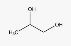 Glykol Strukturformel Propylenglykol Glykol Strukturformel Propylenglykol