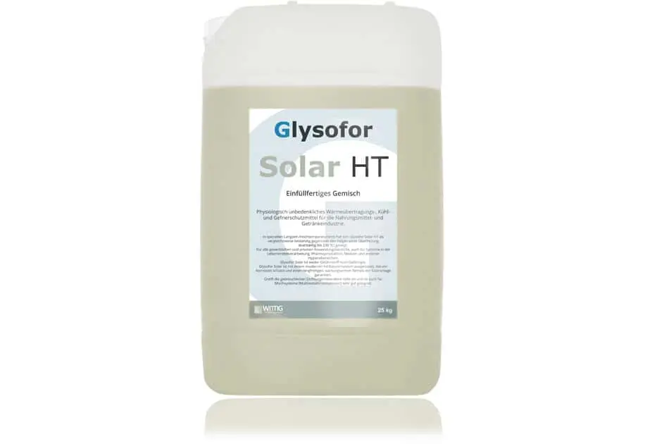 Glysofor Solar HT Produkt Glysofor Solar HT Solarflüssigkeit
